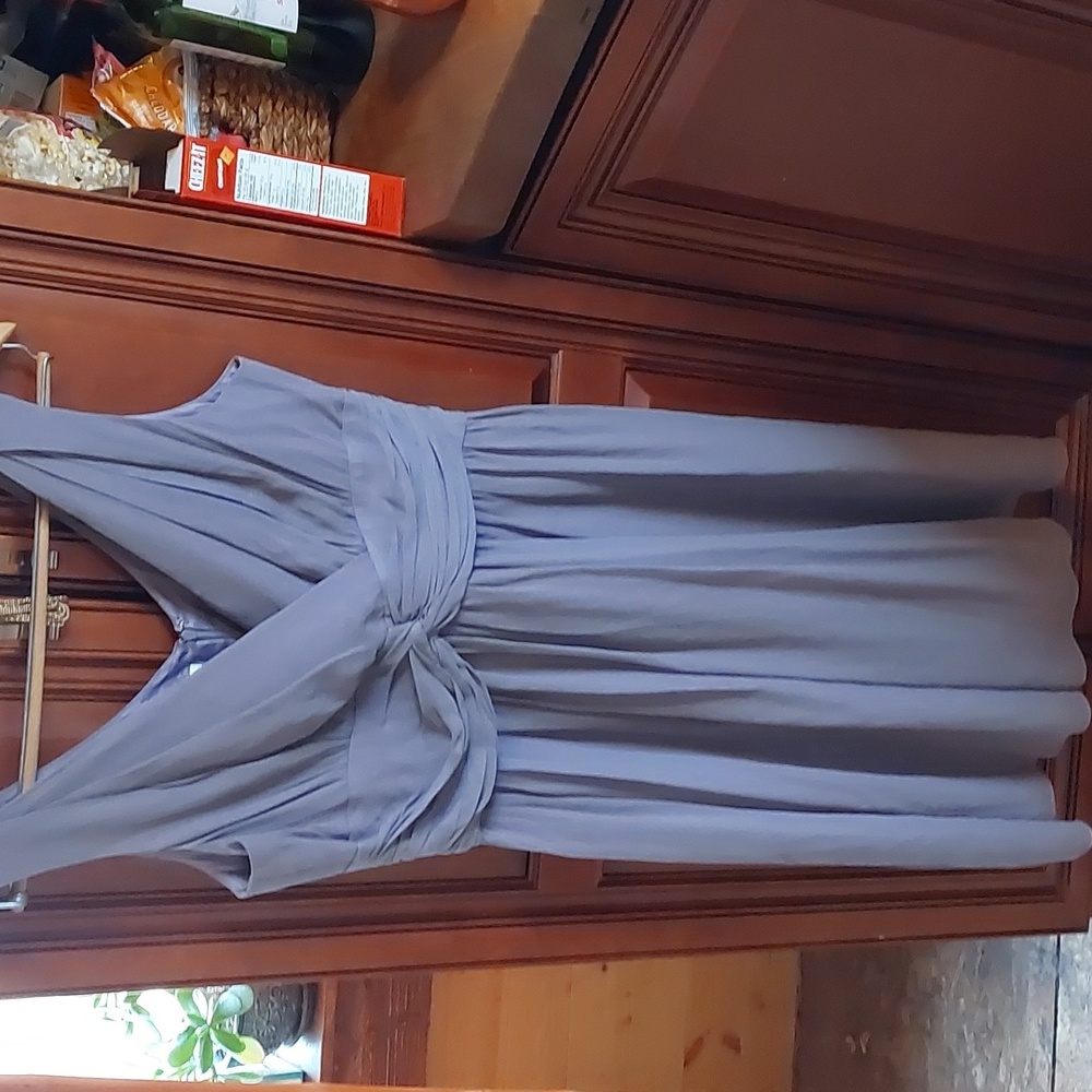 Donna Morgan Silk Dress Sz 12 - Picture 1 of 4